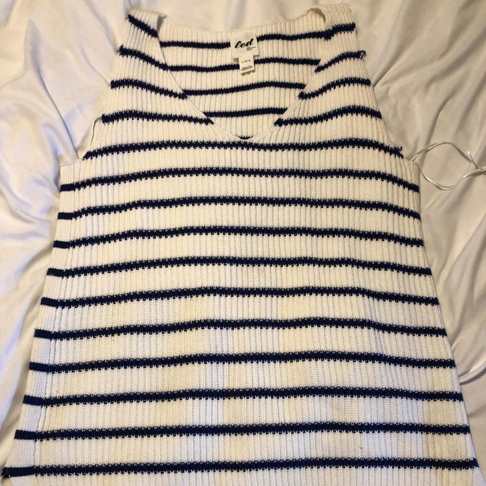 Maternity sweater tank